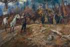 The Hold Up 1899 Art Print