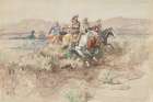 The Posse 1895 Art Print