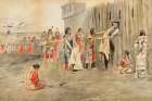 The Trading Post 1891 Art Print
