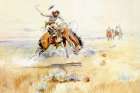 The Bronco Buster 1894 Art Print