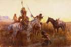 The Lost Trail 1915 Art Print