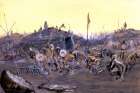 The Mandan Dance 1904 Art Print