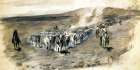The Roundup 1918 Art Print