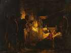Adoration of the Shepherds 1882 Art Print