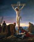 Christ on the Cross 1870 Art Print