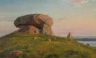 A Mound at Refsnaes 1885 Art Print