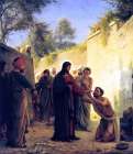 Healing of the Blind Man 1871 Art Print