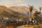 Battle of Cerro Gordo in the Mexican American War 1847 Art Print