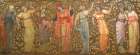 Frieze of Eight Women Gathering Apples Art Print