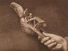 A Haida Shamans Rattle 1915 Art Print