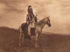 A War Chief - Nez Perce 1905 Art Print