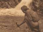 An Offering at the Waterfall - Nambe 1925 Art Print