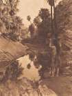 Before the White Man Came - Palm Canyon 1924 Art Print