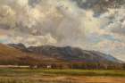 Below Fort Halleck Art Print