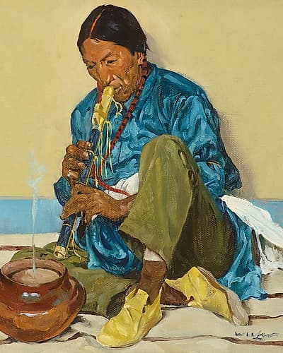 The Song of the Olla Figurative Print
