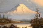 Evening Mt Rainier Art Print