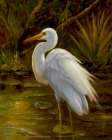 Tropical Egret II Coastal Print