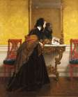 The bouquet 1857 Art Print