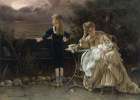 Mother and Her Children 1883 Art Print