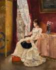 Reverie 1885 Art Print