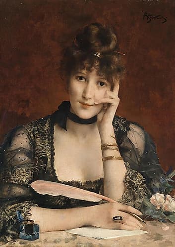 The Letter Art Print