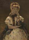 The Parisian Sphinx 1875 Art Print