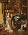 The Psyche My Studio 1871 Art Print
