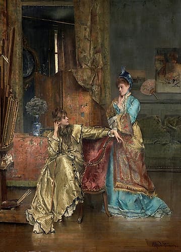 The Visit 1870 European Print