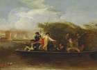 Gentlemen Fishing 1794 Art Print