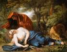 The Death of Procris 1770 Art Print
