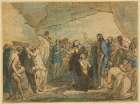 The Raising of Lazarus 1780 Traditional Print