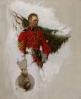Canadian Mountie 1919 Art Print