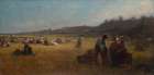 Cranberry Pickers 1878 Art Print