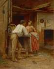 Southern Courtship 1859 Traditional Print