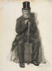 Study of an Old Man Possibly a Study for Portrait of Peter Folger 1886 Traditional Print