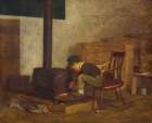 The Early Scholar 1865 Traditional Print