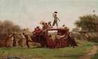 The Old Stagecoach 1871 Art Print