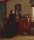 The Toilet 1873 Art Print
