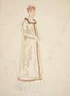 Sketch of a woman ├óΓé¼ΓÇ£ study for a play Traditional Print