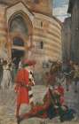 The Death of Mercutio Act III, Scene I, Romeo and Juliet 1902 Traditional Print