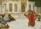 Dancing Girl, India Art Print