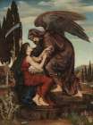 Angel of death 1881 Art Print