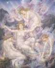 Daughters of the Mist circa 1905 Art Print