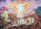 Death of the Dragon circa 1914 Art Print