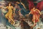 The Storm Spirits circa 1900 Art Print