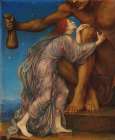 The worship of Mammon circa 1909 Art Print