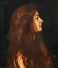 Cinderella 1899 Art Print by Franz von Stuck