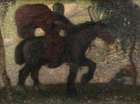 Death and lovers 1890 Art Print by Franz von Stuck