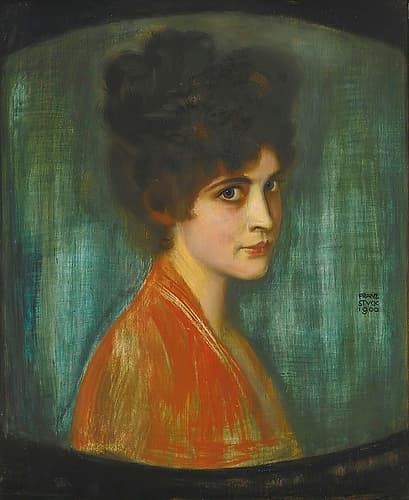 Frau Feez 1900 Art Print