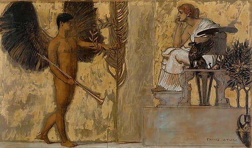 Homage to Painting 1889 Art Print